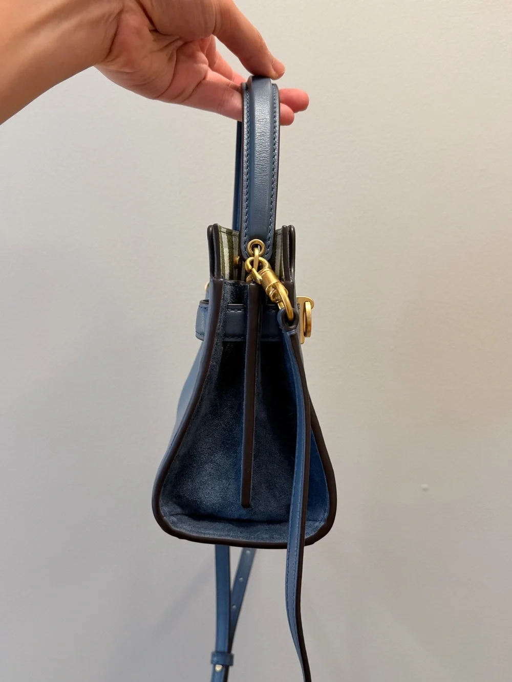 Tory Burch Women’s Lee Radziwill Double Petite Bag Crossbody Handbag